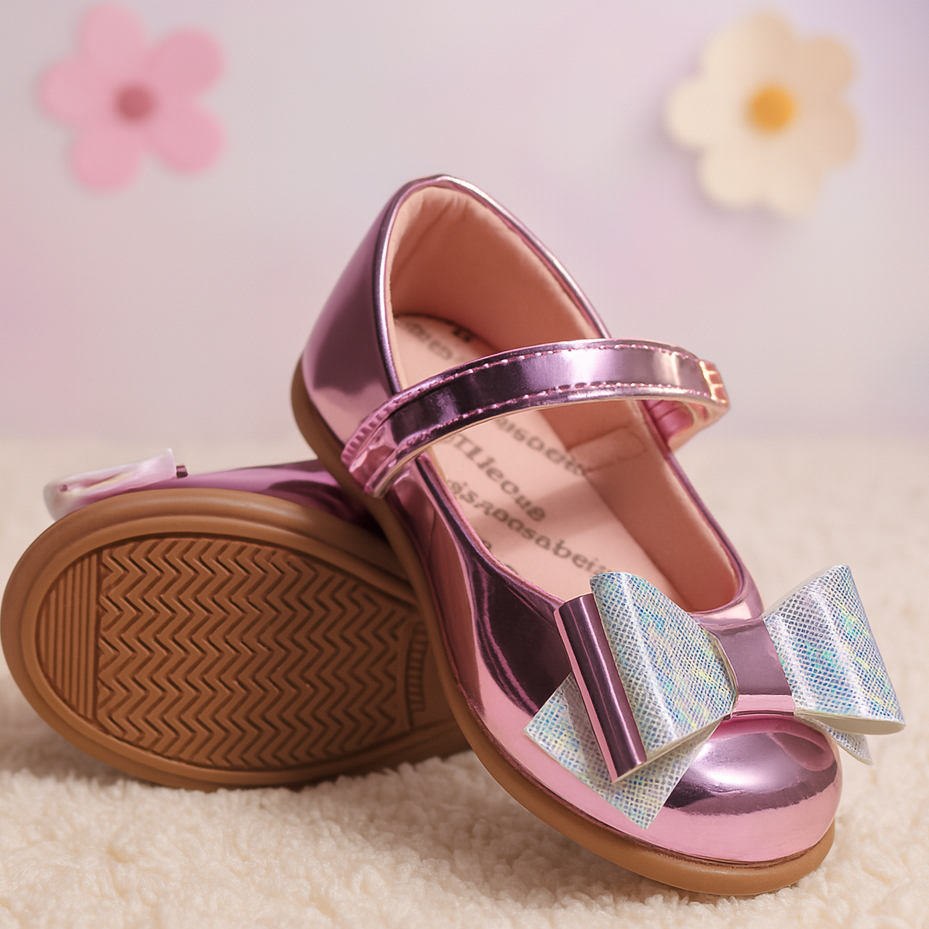 Sapatilha feminina infantil de menina do 20 ao 27 direto da fabrica verniz Preto Branco