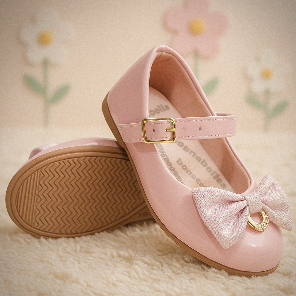 Sapatilha feminina verniz infantil de menina do 20 ao 27 direto da fabrica Preto Branco Rosa Bebe