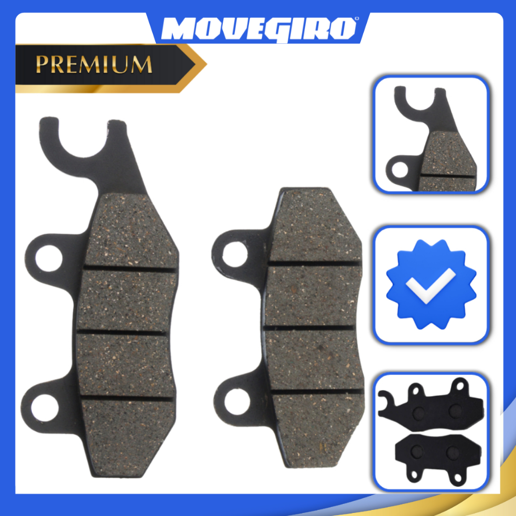 Par Pastilha Freio Dianteira Moto Honda CB300R SEM ABS (2009 A 2015) CBX 250 TWISTER (2001 A 2009) em Oferta na Shopee