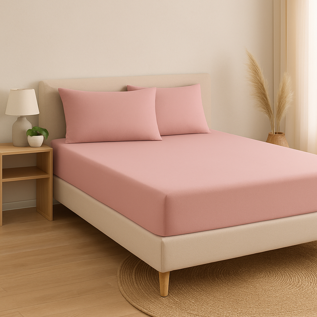 Kit Jogo Lençol Casal Elástico E Fronhas 3pçs e 2pçs 400 Fios Hotel em Oferta na Shopee