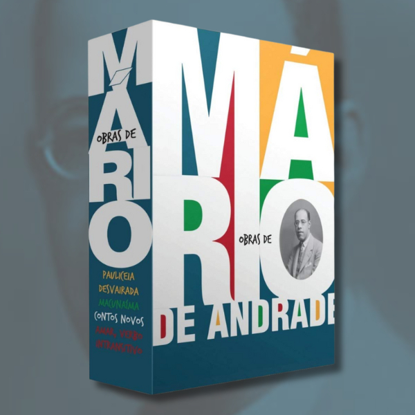 Box Obras De Mário De Andrade - 4 Volumes Livro Capa Flexivél Literatura