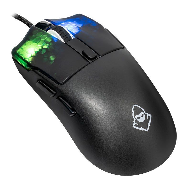 Mouse Gamer Mancer Vandrix, RGB, 7200DPI, 6 Botoes, Preto, MCR-VDX-RGB01 em Oferta na Shopee