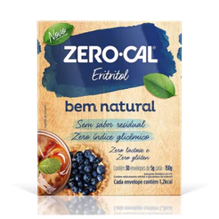 Adoçante Zero Cal Eritritol Pó Env com 30 Unidades