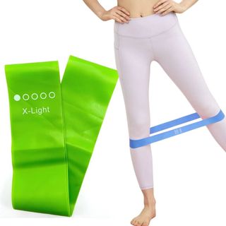 Faixa elástica Thera Band Fisioterapia Multifuncional Crossfit Faixas de Resistência Várias Intensidades