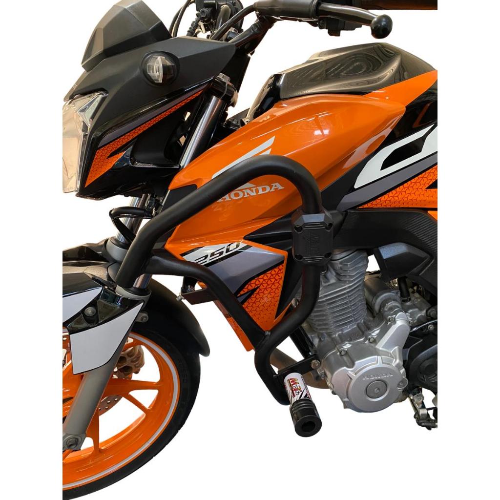 Protetor De Motor E Carenagem Cb Twister 250 Stunt Honda ano 2016 à 2019 2020 2021 2022 2023 Moto
