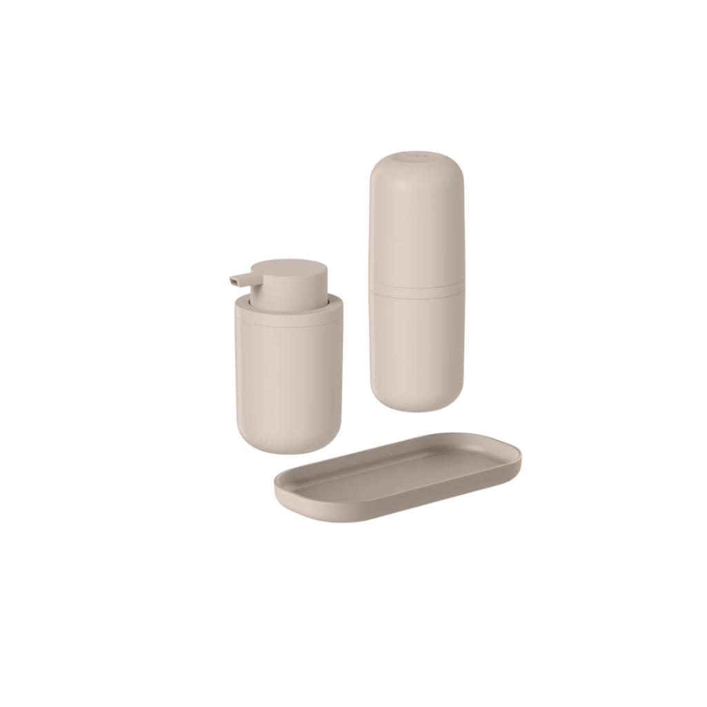 Kit de banheiro Ou 3 peças Linha Bold com bandeja para bancada · foto 2