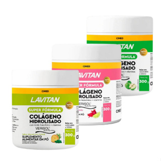 Lavitan Colágeno Hidrolisado Verisol Com 3 Sabores 300g em Oferta na Shopee