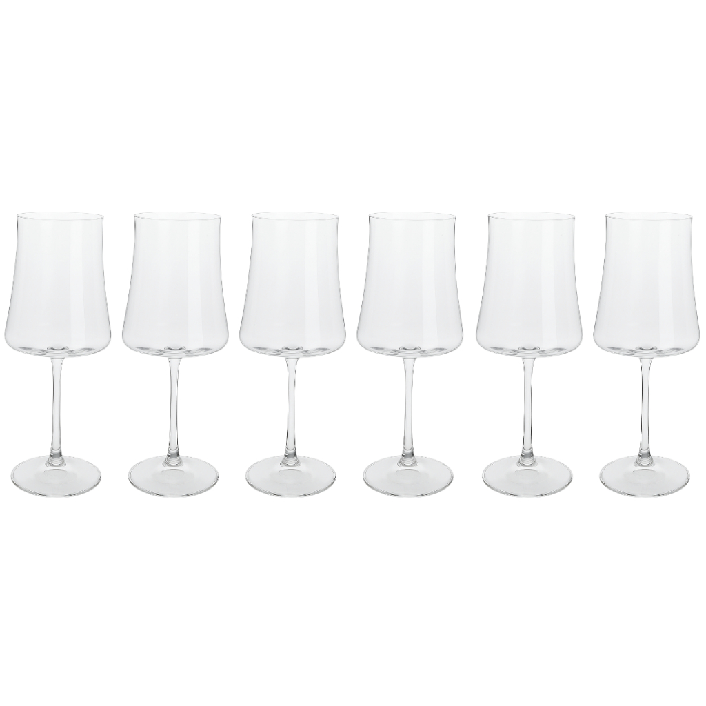 Jogo 6 Taças Vinho Tinto 460ml Cristal Ecológico Bohemia Xtra Sofisticação à Mesa