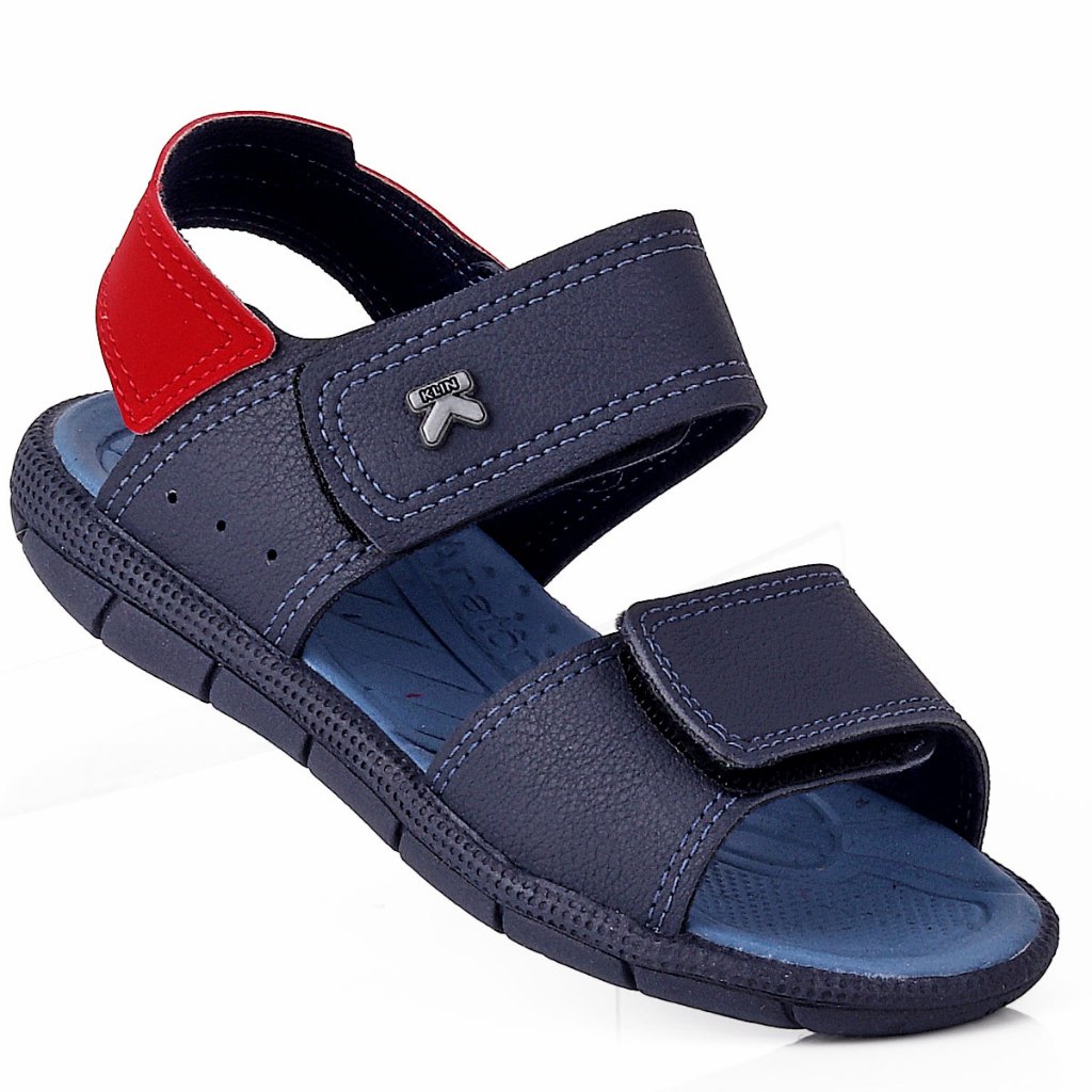 Sandália Papete Casual Escolar Klin Menino Confortável Leve e Anatômica Voltas as Aulas - Marinho em Oferta na Shopee