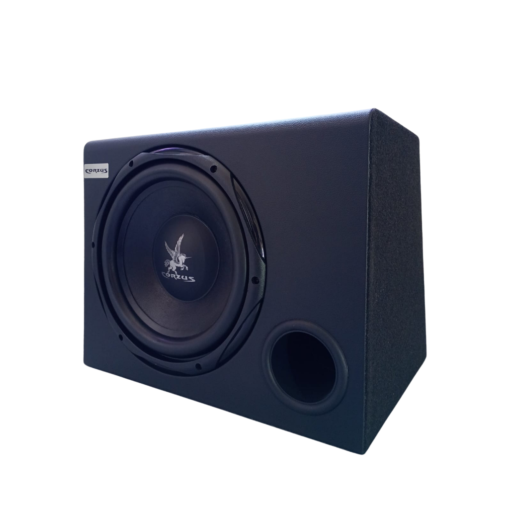 Caixa De Sub Grave Amplificada 12" 200watts Automotivo