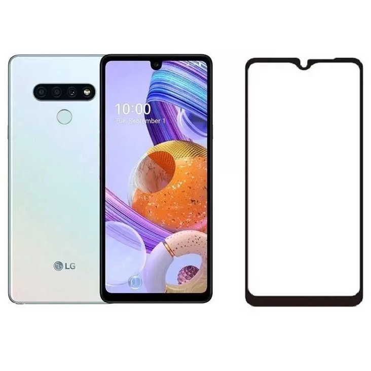 Película De Vidro Temperado 3D 9H Para LG K71 Full Cover - Envio imediato