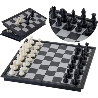 Jogo De Xadrez Tabuleiro Dobrável  Estratégia Profissional em Oferta na Shopee