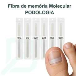 Fibra de Memória Molecular Podologia 18, 20, 22, 25, 30