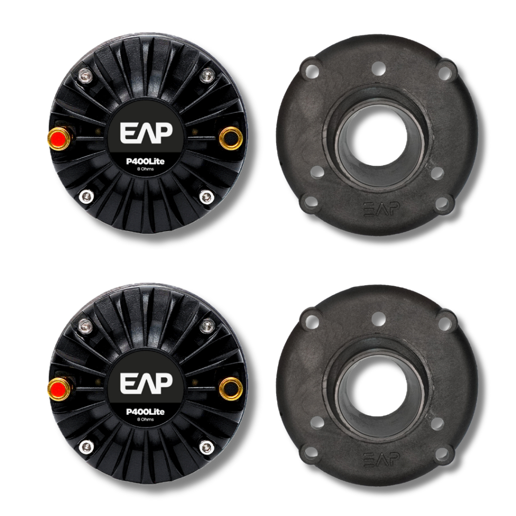 KIT 2 DRIVER EAP P400LITE + 2 ADAPTADOR DE ROSCA MACHO 1”