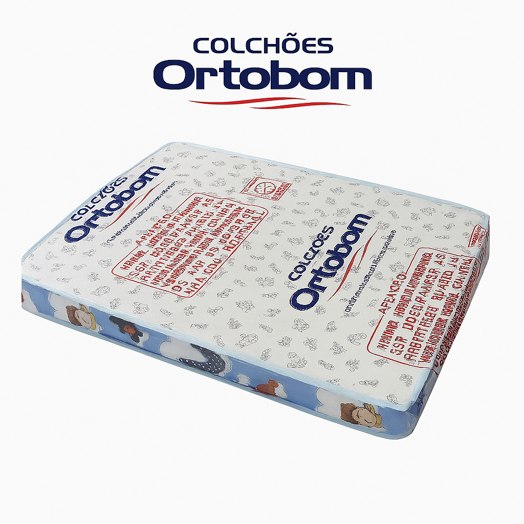 Colchão Berço Baby Physical - 70cm X 100 Cm X 10cm Ortobom