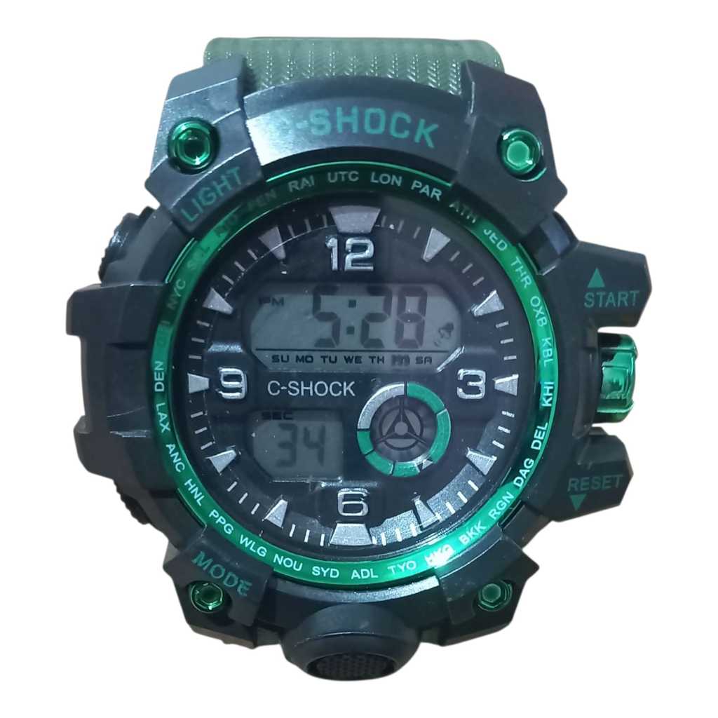 RELÓGIO DIGITAL MASCULINO LUZ LED — imagem 2 de 2