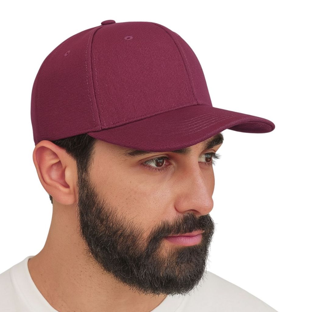 Boné Masculino Fechado Gorgurão Modelo Tincan com elástico