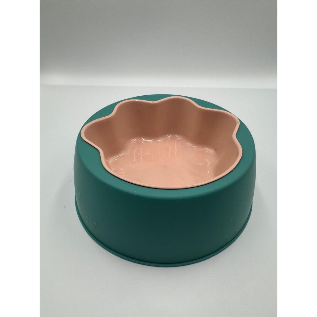 Comedouro/Bebedouro para Pet Cão ou Gato | Azul e Rosa | Capacidade: 300 ml