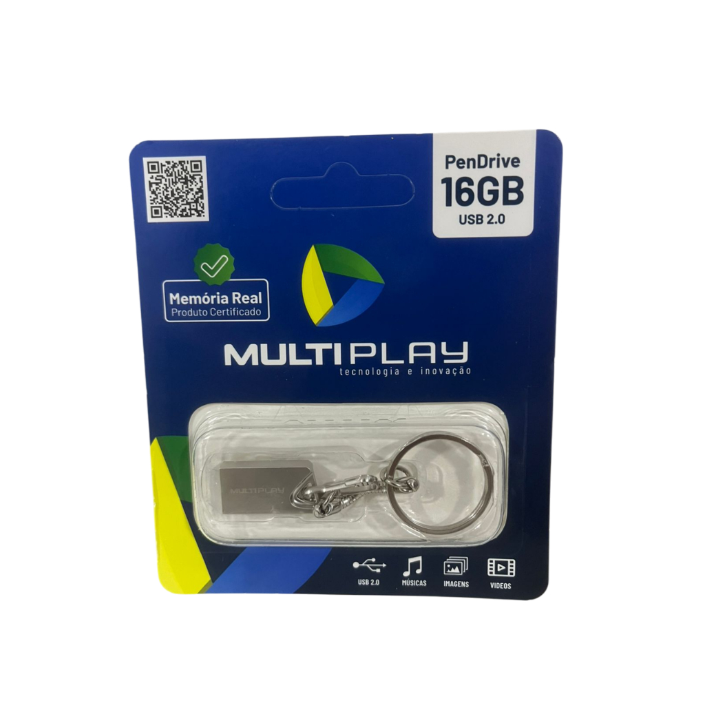 Pen drive 16gb - Mult play USB 2.0