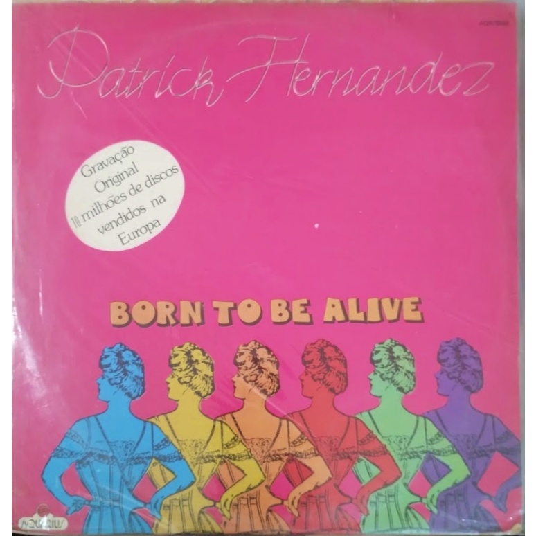 Lp Vinil Patrick Hernandez Born To Be Alive - 1979