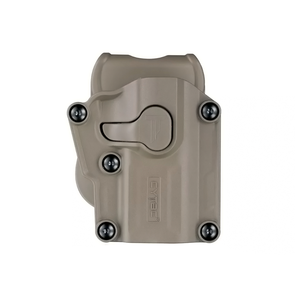 Coldre Universal Pistola Externo Destro Polímero Cytac CY-UHFSF