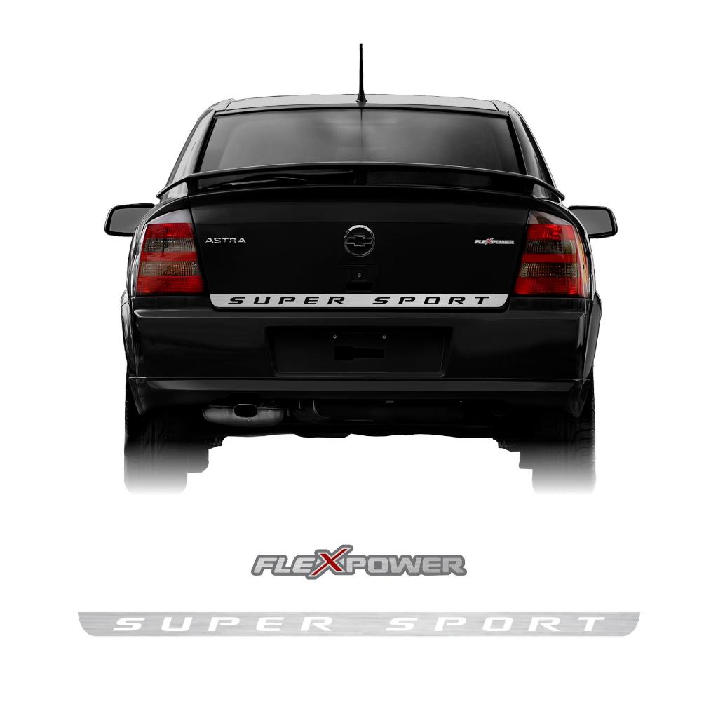 Kit Adesivos  Mala Filete Astra + Emblema Flex Power