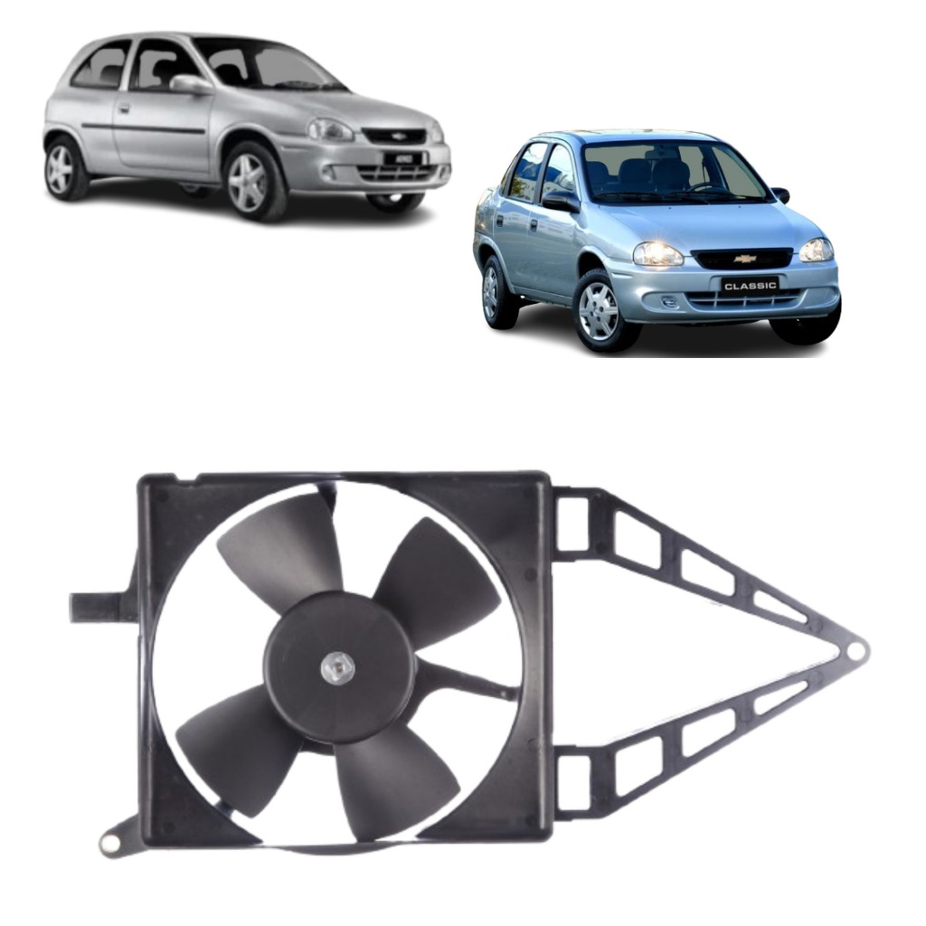 ELETROVENTILADOR/VENTOINHA GM CORSA CLASSIC VHC 2000/