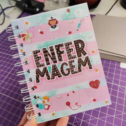 Caderneta para estágio de enfermagem Agenda