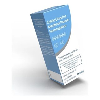 Colírio Cinerária Marítima Homeopático 10ml - Provets
