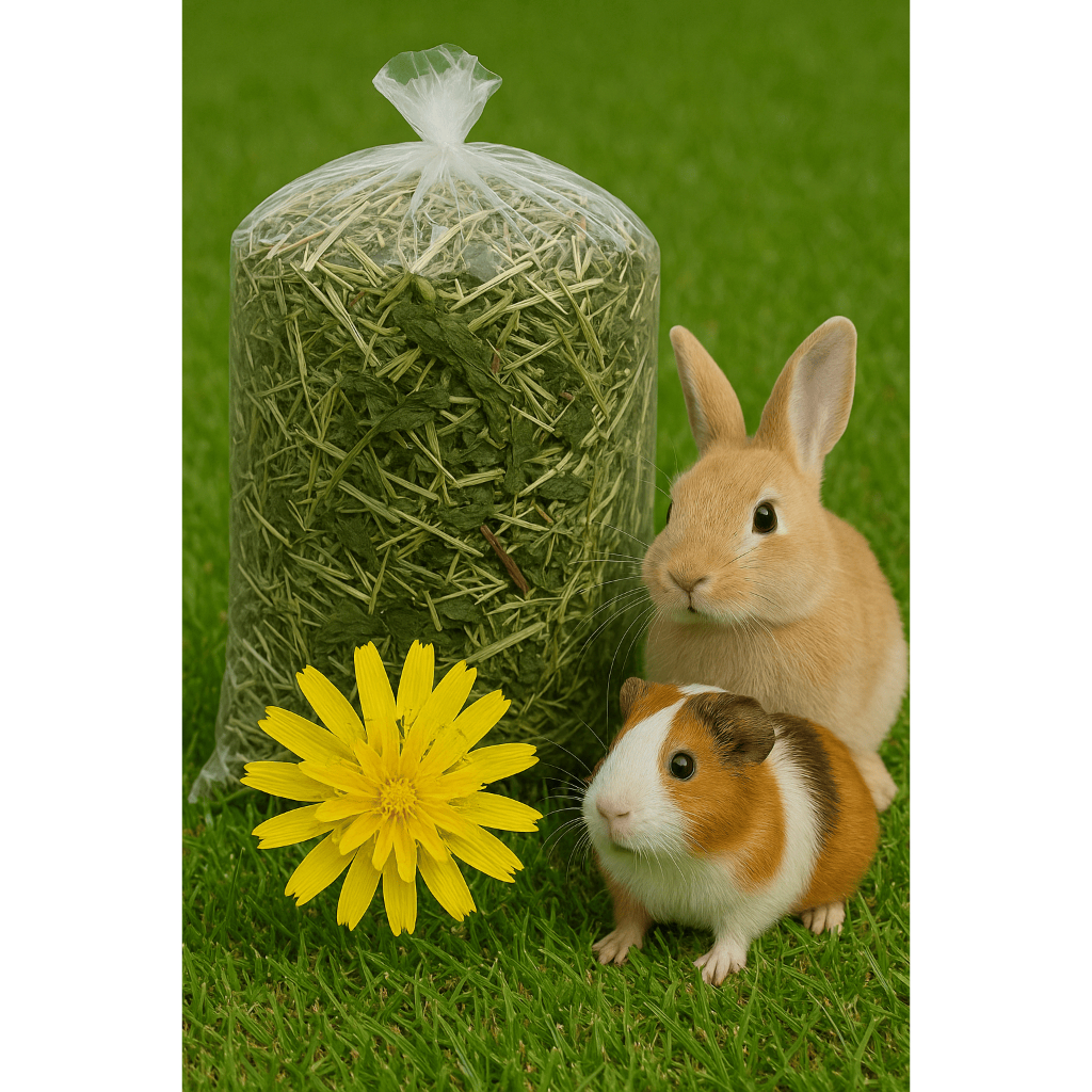 Feno de Tifton Saborizado - 1kg – Dente-de-leão