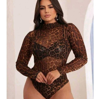 Body Tule Animal Print Zebra - bori de Zebra transparencia moda blogueira. em Oferta na Shopee