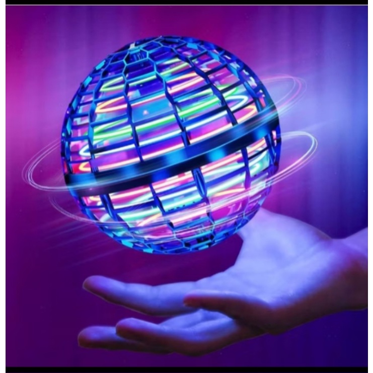 Bola Giratória Magica Voadora Boomerang  Led De Indução Inteligente Ufo, Brinquedo Infantil