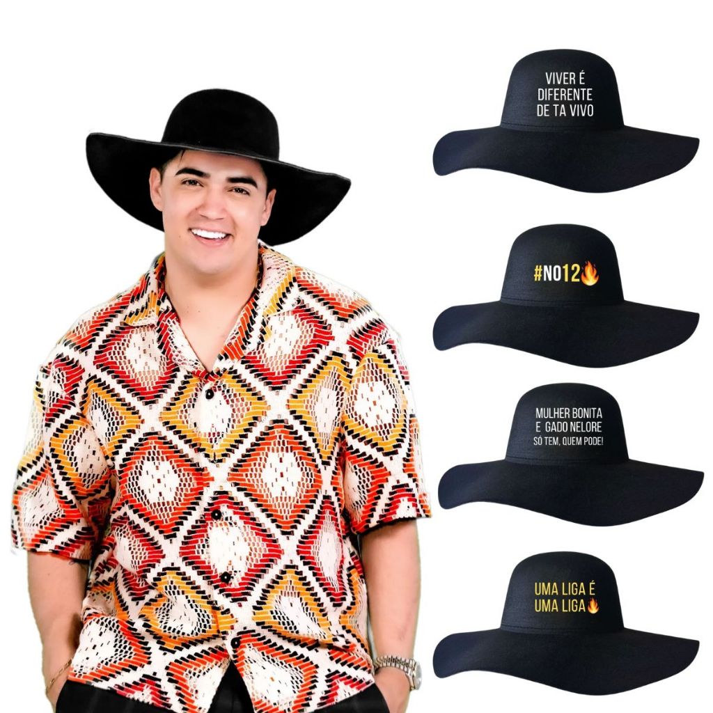 Chapéu Cata Ovo Batateiro Natanzinho Lima Frases Caminhoneiro em Oferta na Shopee