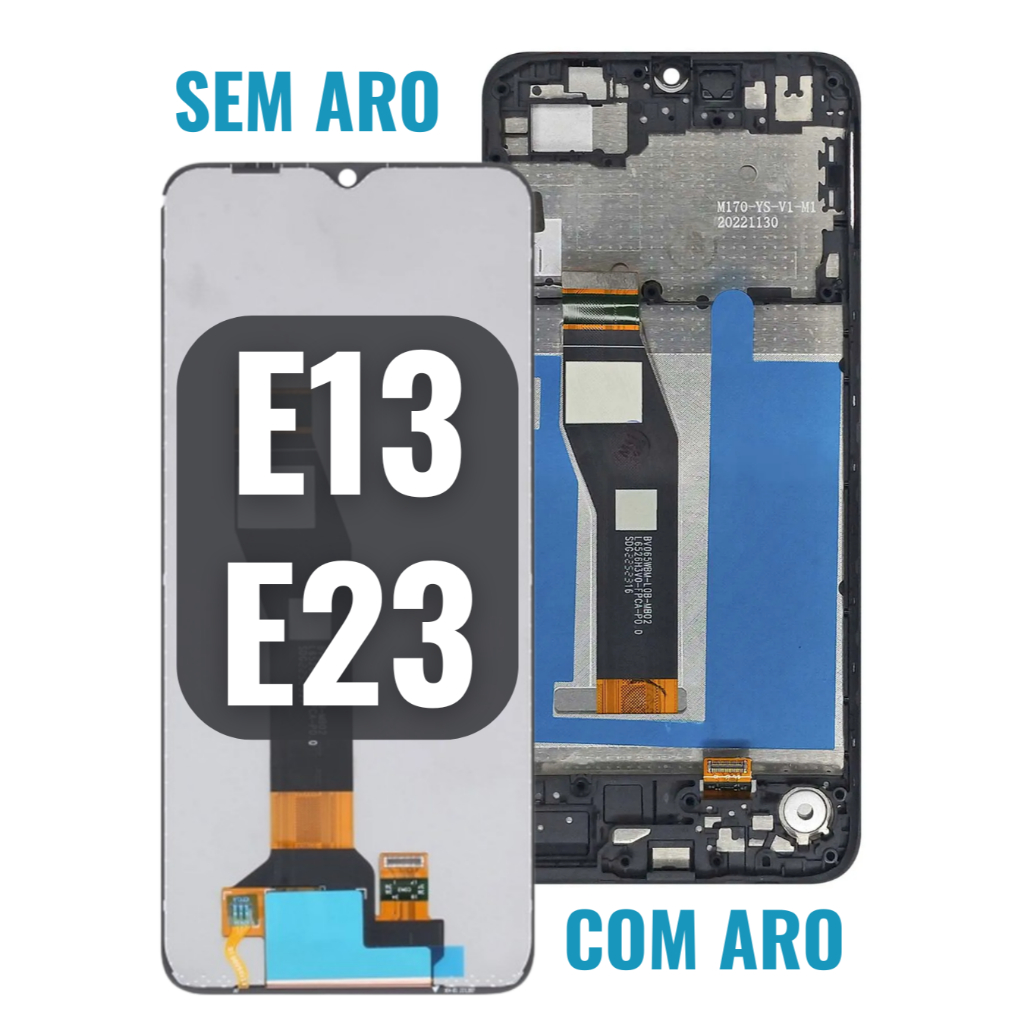 Tela Frontal Touch Display E13/E23 Xt2345