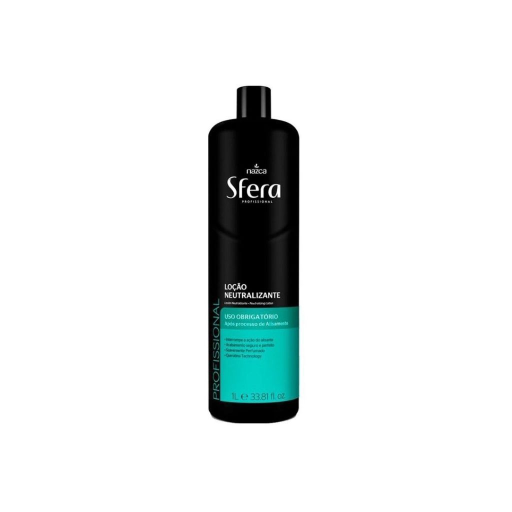 Neutralizante Sfera Loção Profissional com Queratina Vegetal 1L em Oferta na Shopee