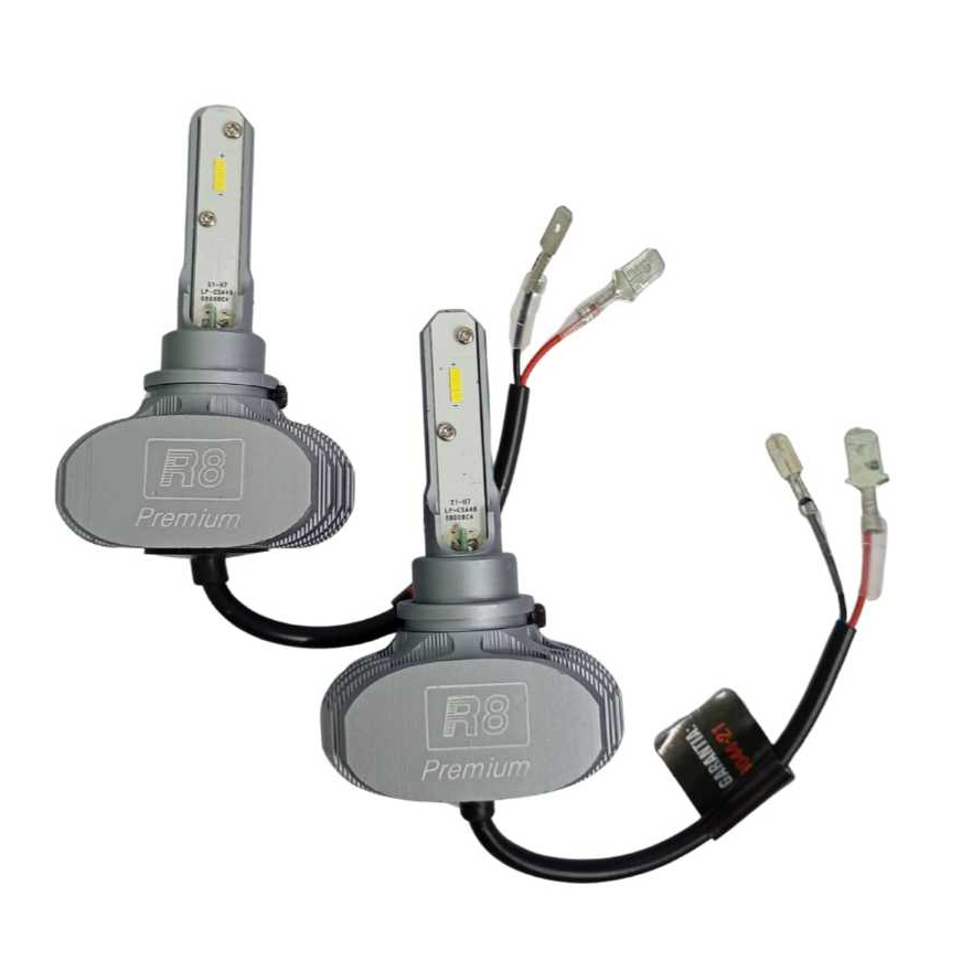 Detalhes do Kit Led Premium R8 6000K H3 12/24V JR8H3