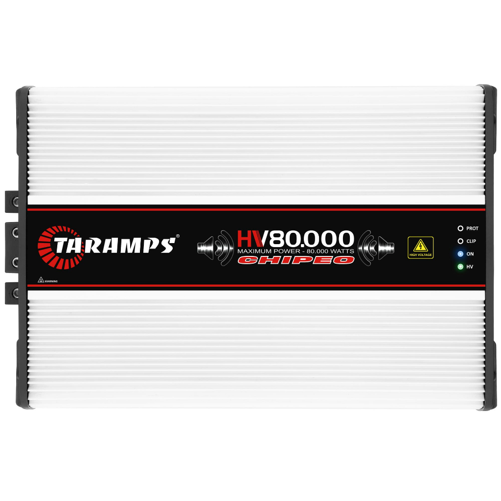 Módulo Amplificador Taramps HV 80000 Chipeo 80.000W Rms 1 Canal 0,5 Ohm 80000W Potência em Oferta na Shopee