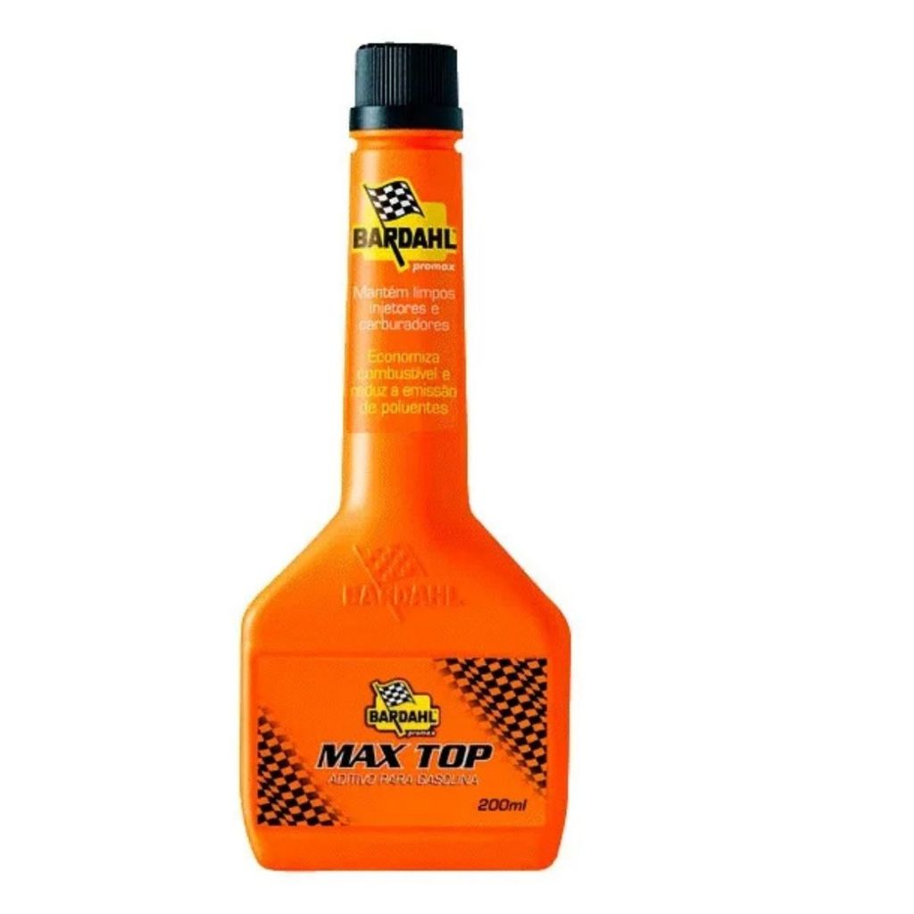 Aditivo Combustível Gasolina Bardahl Max Top 200ml Veículos Cor Laranja em Oferta na Shopee