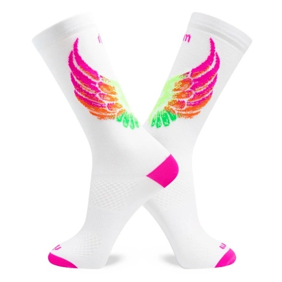 Meia Feminina Rikam Performance  para Ciclismo, Corrida, Bike e Academia