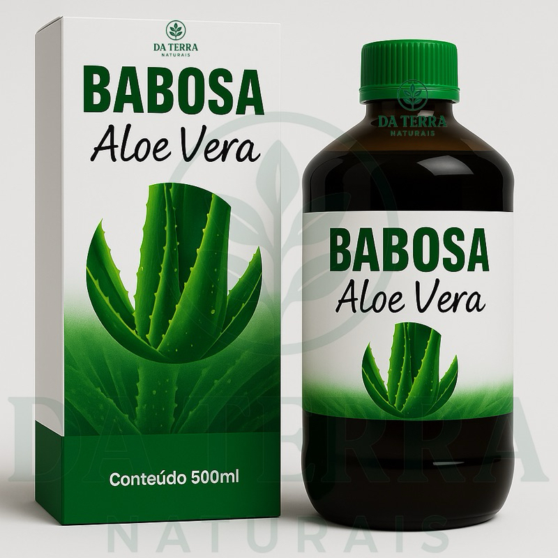 BABOSA Aloe Vera - Má Digestão/Azia/Refluxo/Ulcera