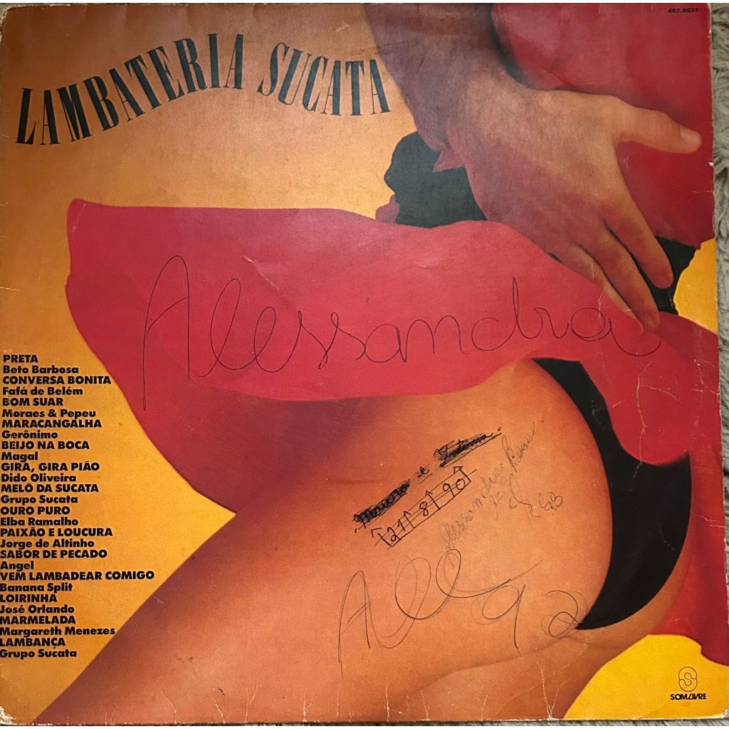 Disco de Vinil LP Lambateria Sucata