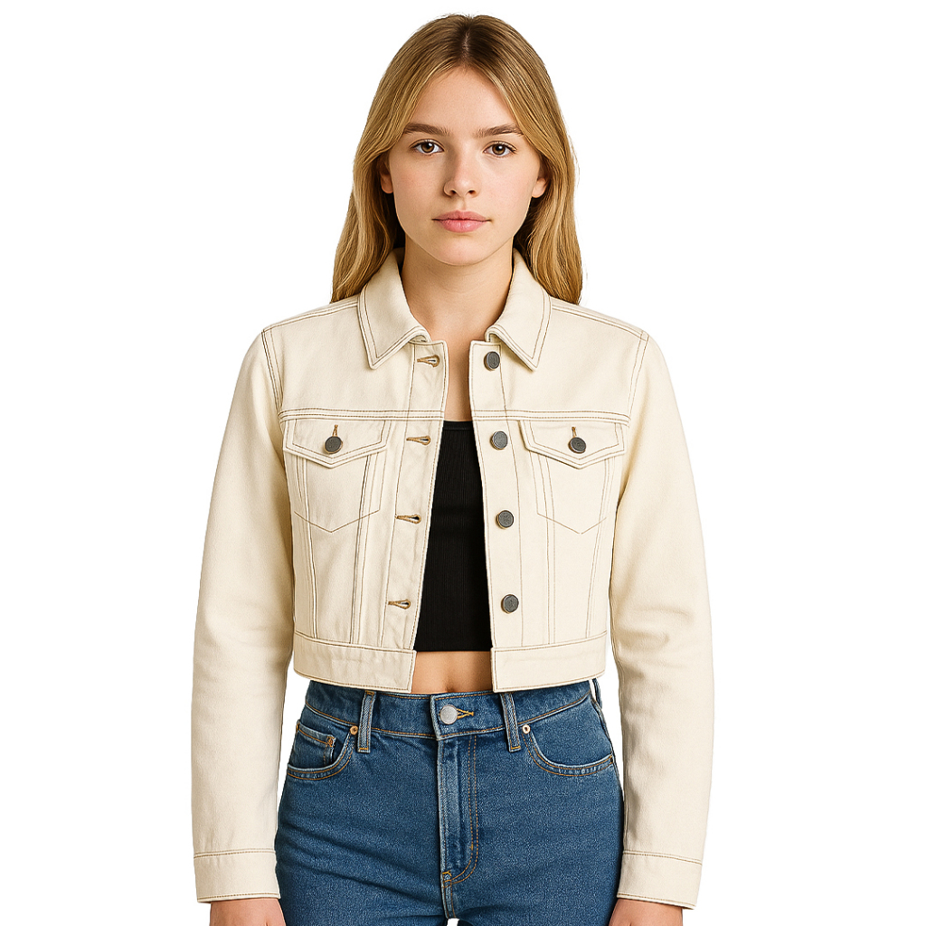 Jaqueta Feminina Off White - Comprar com Melhor Preço em Jaquetas, Casacos e Coletes