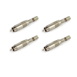 KIT 4 PLUG RCA AUDIO/VIDEO NINJA SANTO ANGELO SMA