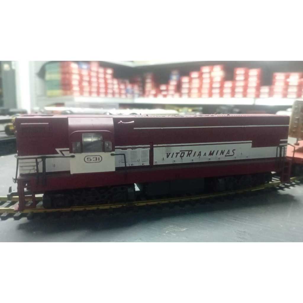 MINIATURA FRATESCHI LOCOMOTIVA G12 VITORIA A MINAS