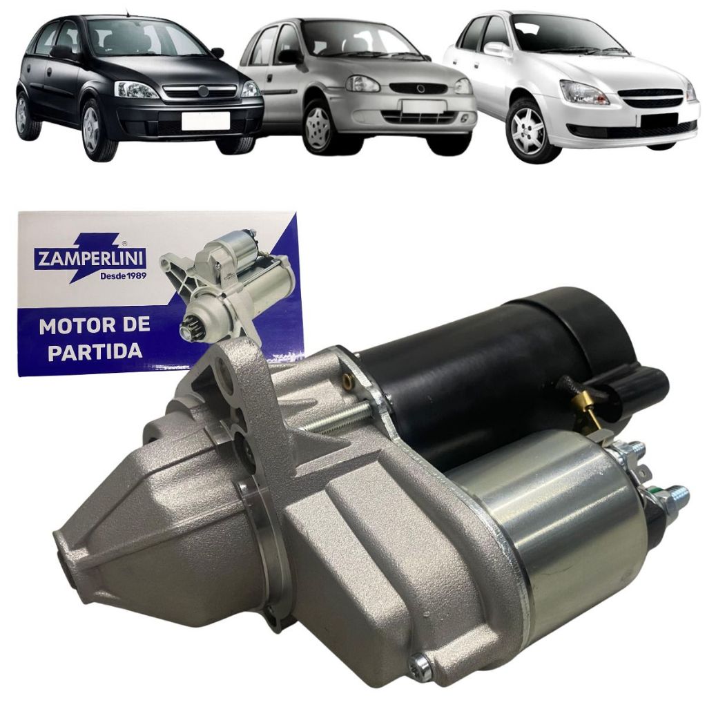 Motor de Arranque Partida Para Chevrolet Corsa 1.0 1.6 8v 1994 1995 1996 1997 1998 Até 2004 em Oferta na Shopee