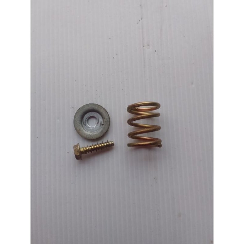 Parafuso mola e aroela do suporte do tanque da lavadora Brastemp Bwr22 Bll22 usado