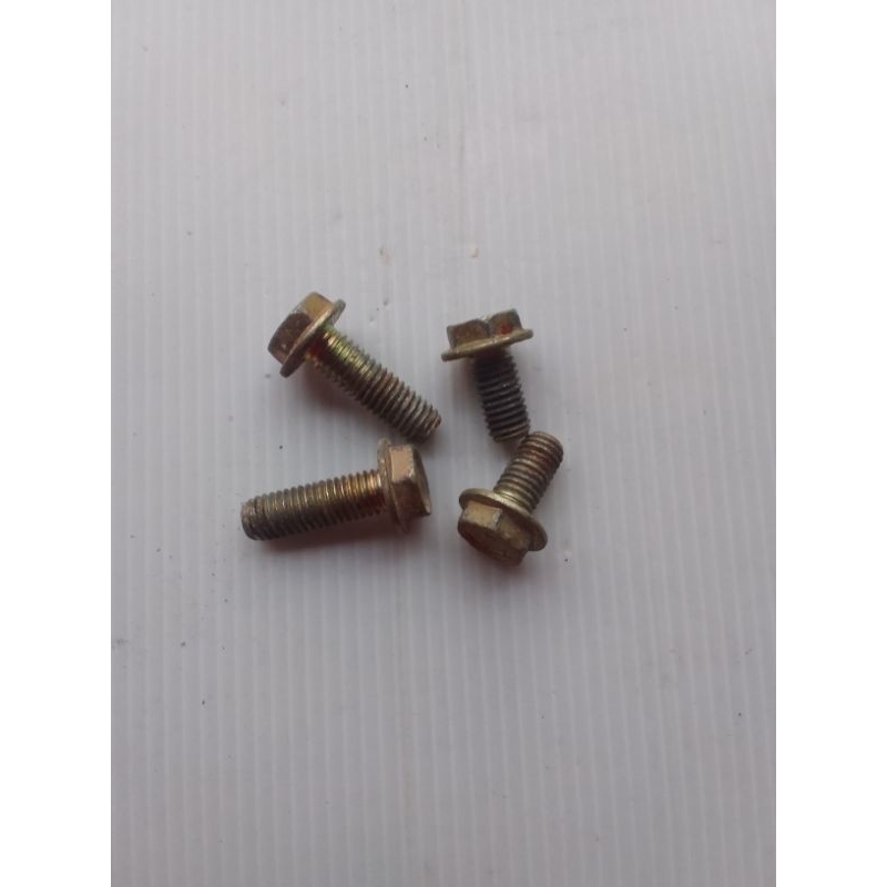 Parafusos da base do motor da lavadora Brastemp Bwr22 Bll22 usados