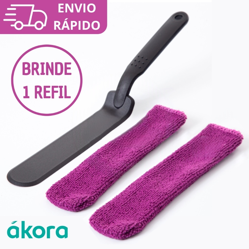 KIT Limpeza de Vãos Ákora Limpa Box e Blindex Limpador De Transpasse Frestas e Fendas