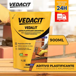 ADITIVO PLASTIFICANTE VEDALIT 900ML VEDACIT