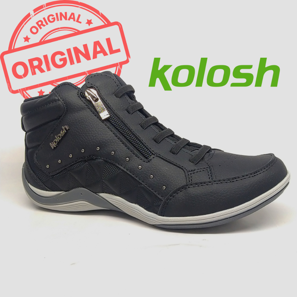 Tênis Bota Kolosh C3671 Sneaker Cano Alto Bota Elástico Femenino Original Envio Imediato